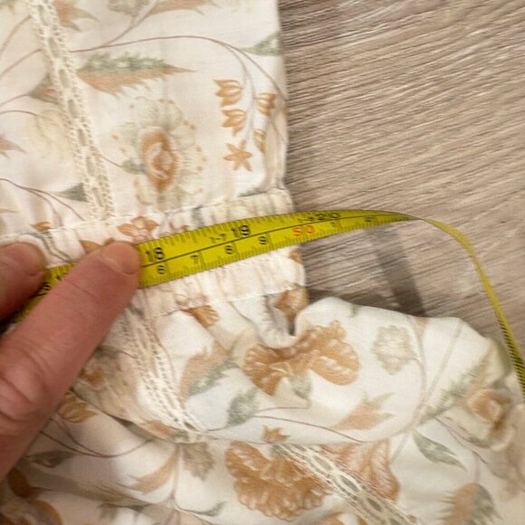 Little Moon Milos Dress Fit-and-flare tiered dress Cotton sz L - Picture 8 of 11